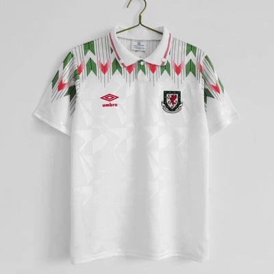 Wales 1990 Away Retro Shirt