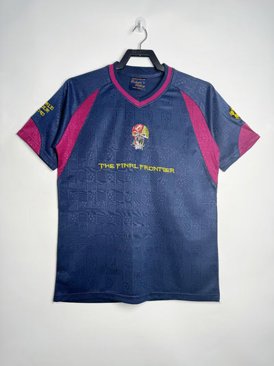 West Ham 2010 Iron Maiden Retro Shirt - Dark Blue