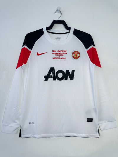 Manchester United 2010/11 Away Retro Shirt - Long Sleeve