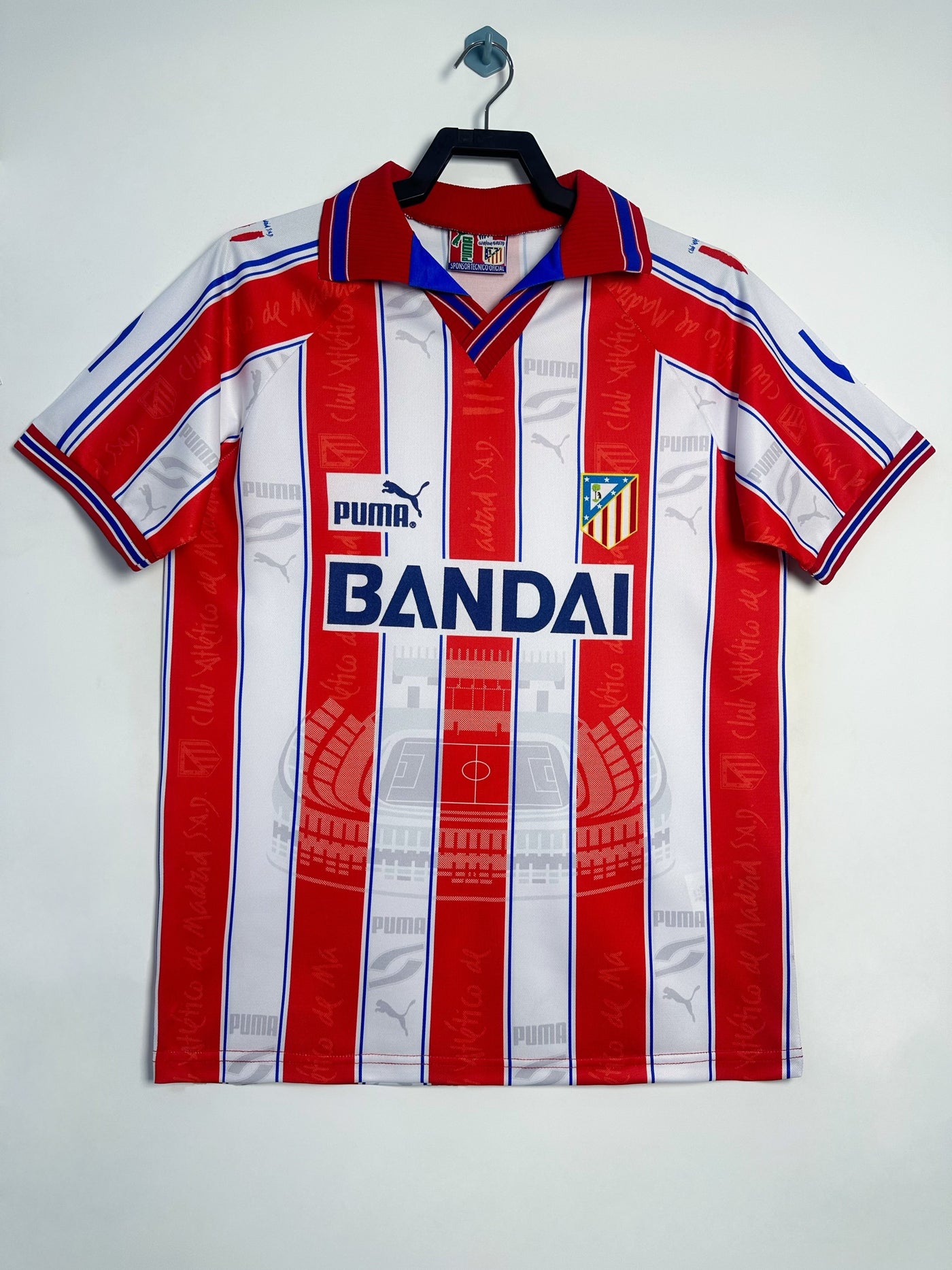 Atletico Madrid 96/97 Home Retro Shirt