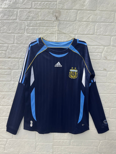 Argentina 2006 Away Retro Shirt - Long Sleeve