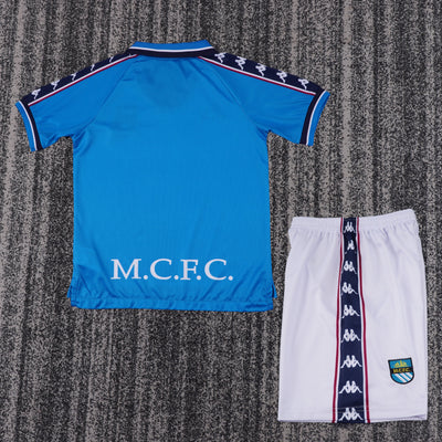 Manchester City 97/98 Children's Home Retro Set