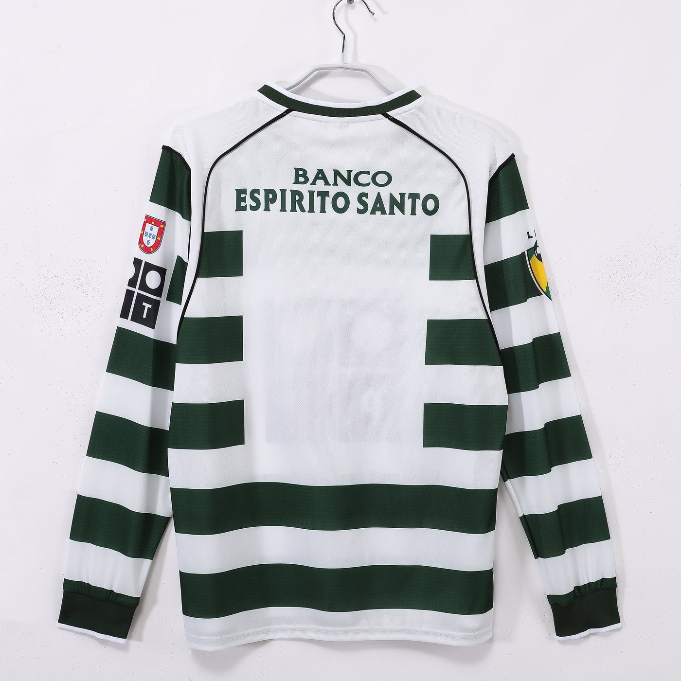 Sporting 01/03 Home Retro Shirt - Long Sleeve