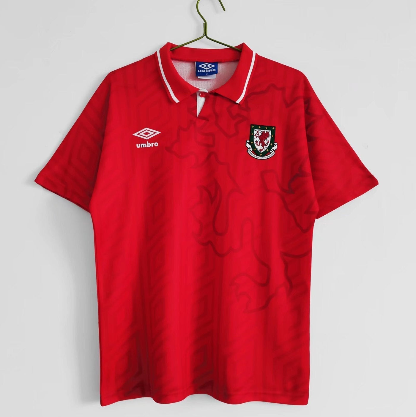 Wales 1992 Home Retro Shirt