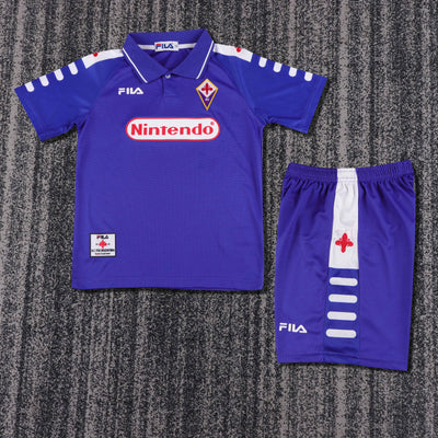 Fiorentina 98/99 Children's Home Retro Set