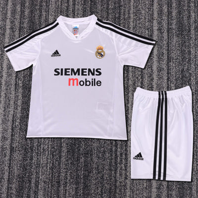 Real Madrid 04/05 Children's Home Retro Set