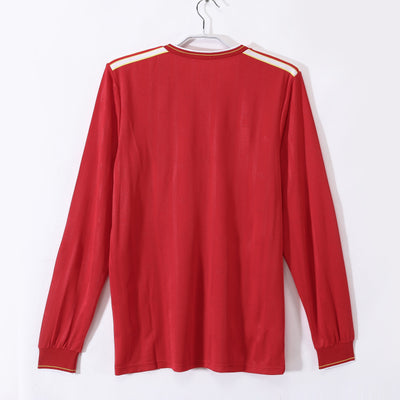Liverpool 85/86 Home Retro Shirt - Long Sleeve
