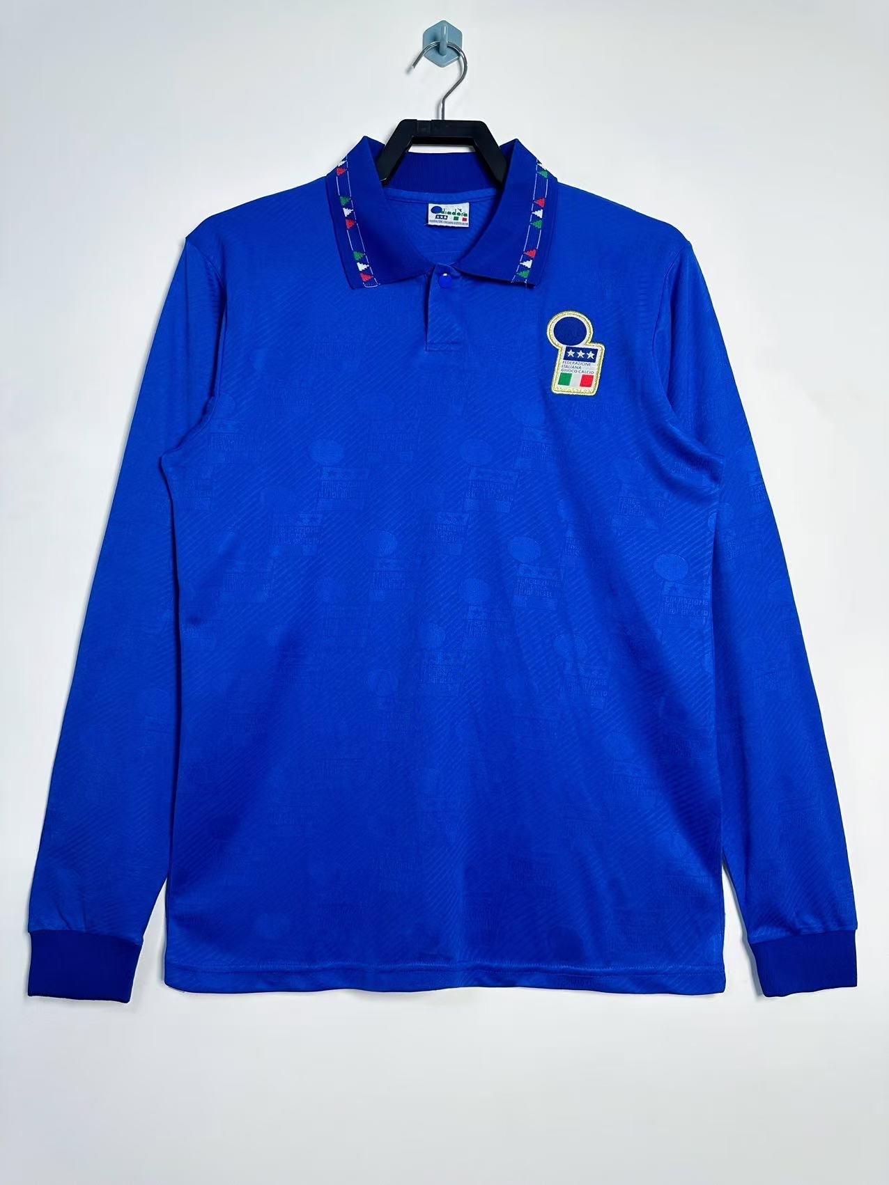 Italy 1994 Home Retro Shirt - Long Sleeve