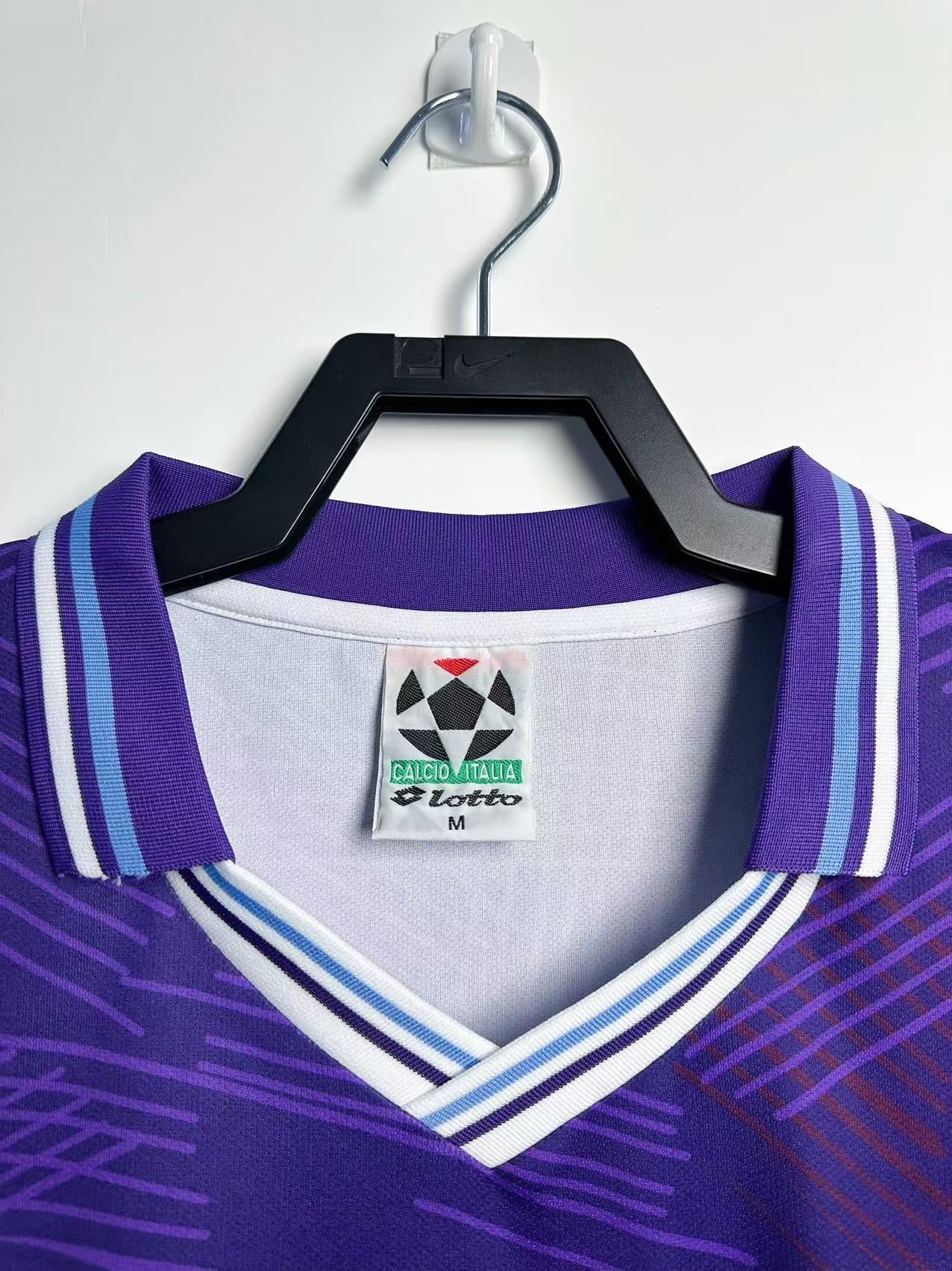 Fiorentina 92/93 Home Retro Shirt - Long Sleeve