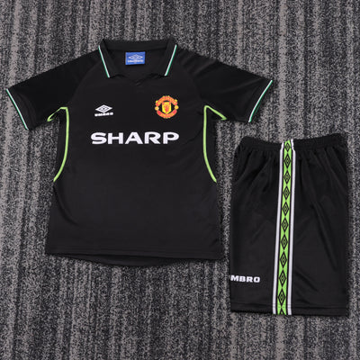 Manchester United 98/99 Children's Third Retro Set