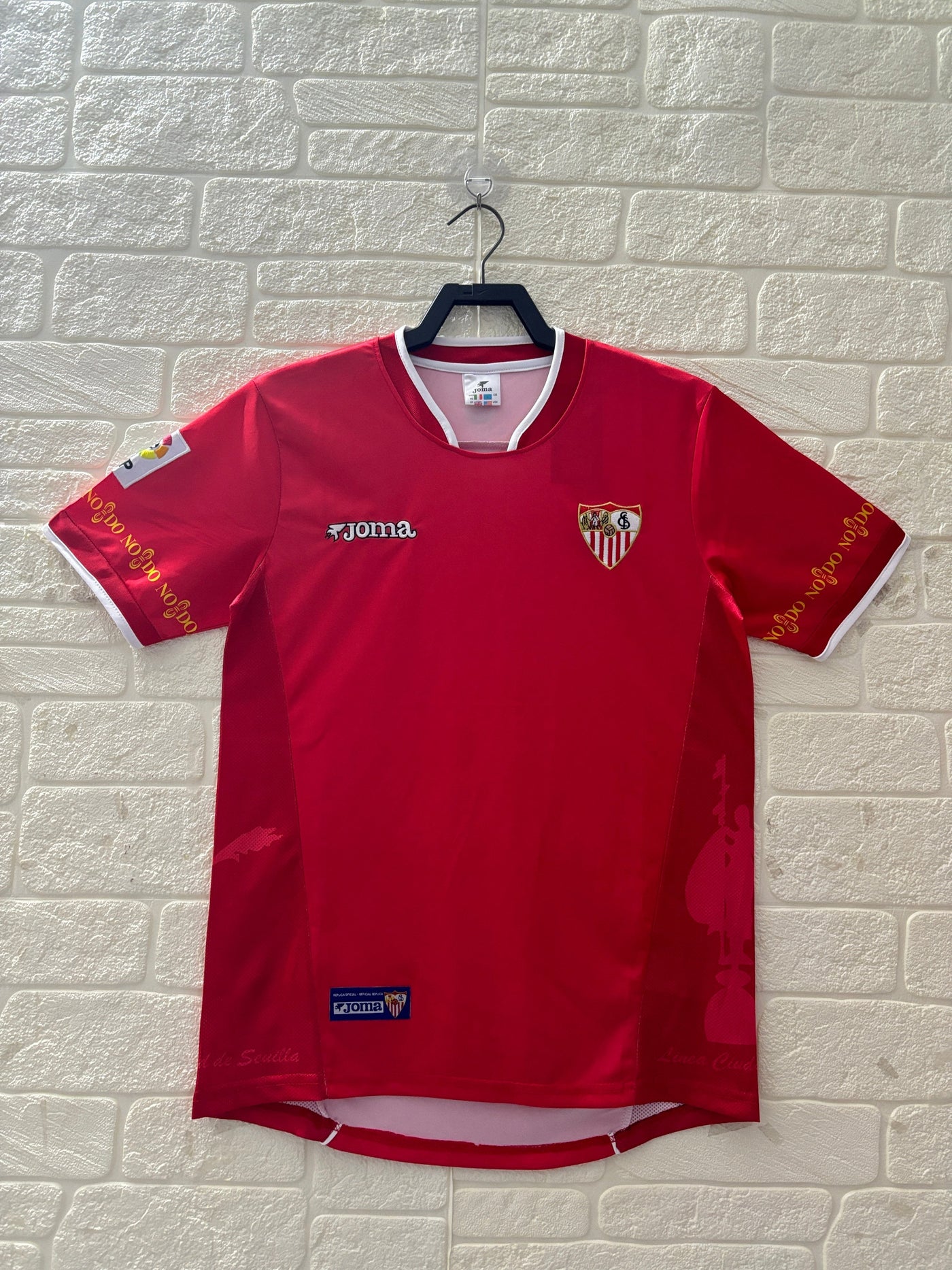 Sevilla 03/04 Away Retro Shirt (+Patches)