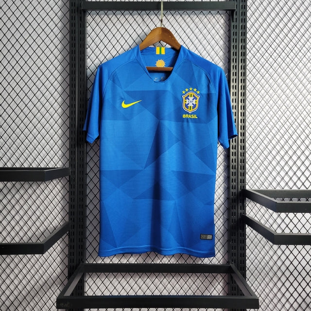 Brazil 2018 Away Retro Shirt