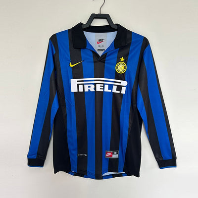 Inter Milan 98/99 Home Retro Shirt - Long Sleeve
