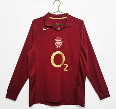 Arsenal 05/06 Home Retro Shirt - Long Sleeve