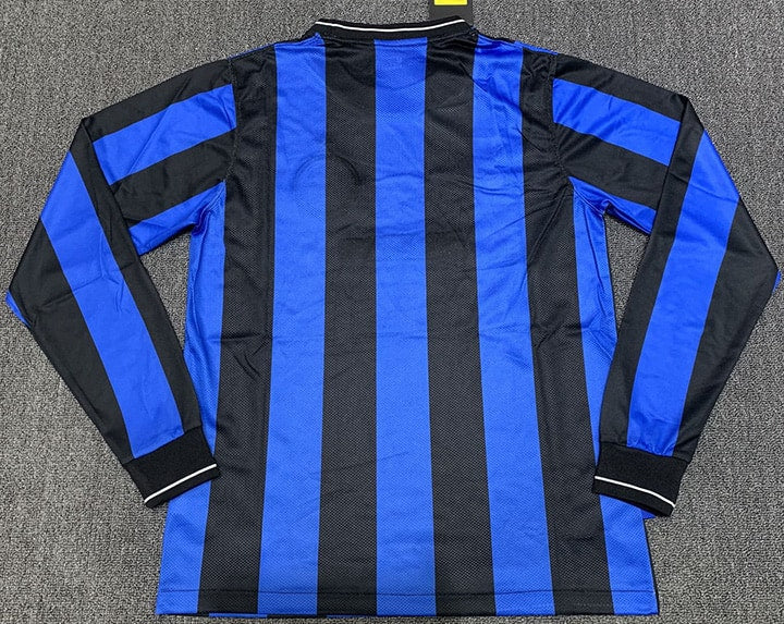 Inter Milan 09/10 UCL Home Retro Shirt - Long Sleeve