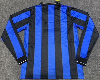 Inter Milan 09/10 UCL Home Retro Shirt - Long Sleeve