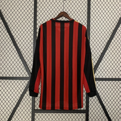 Milan 13/14 Home Retro Shirt - Long Sleeve