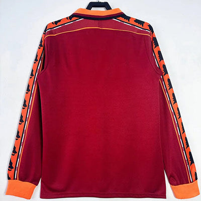 Roma 98/99 Home Retro Shirt - Long Sleeve