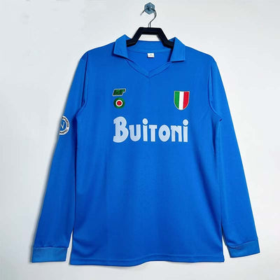Napoli 1987/88 Home Retro Shirt - Long Sleeve