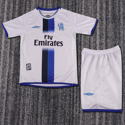 Chelsea 03/04 Children's Away Retro Set