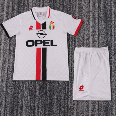 Milan 96/97 Children's Away Retro Set