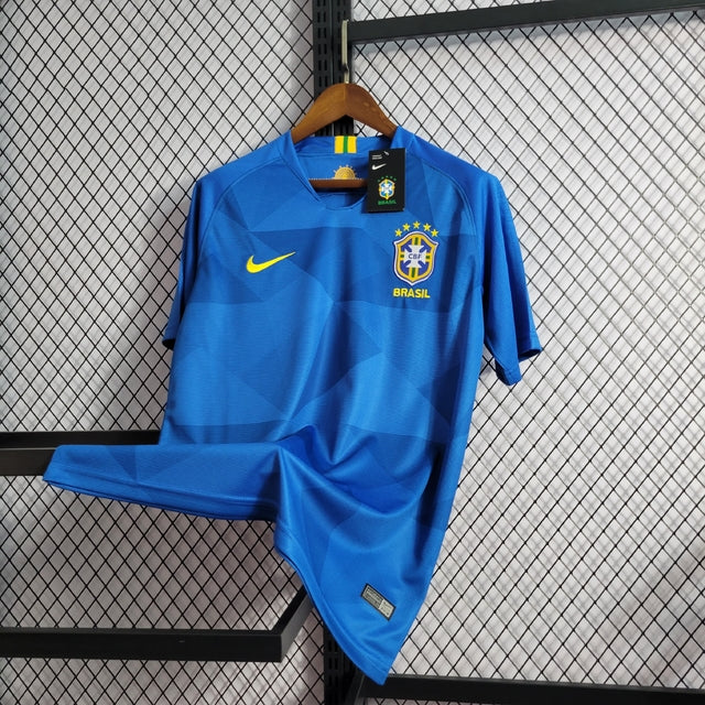 Brazil 2018 Away Retro Shirt