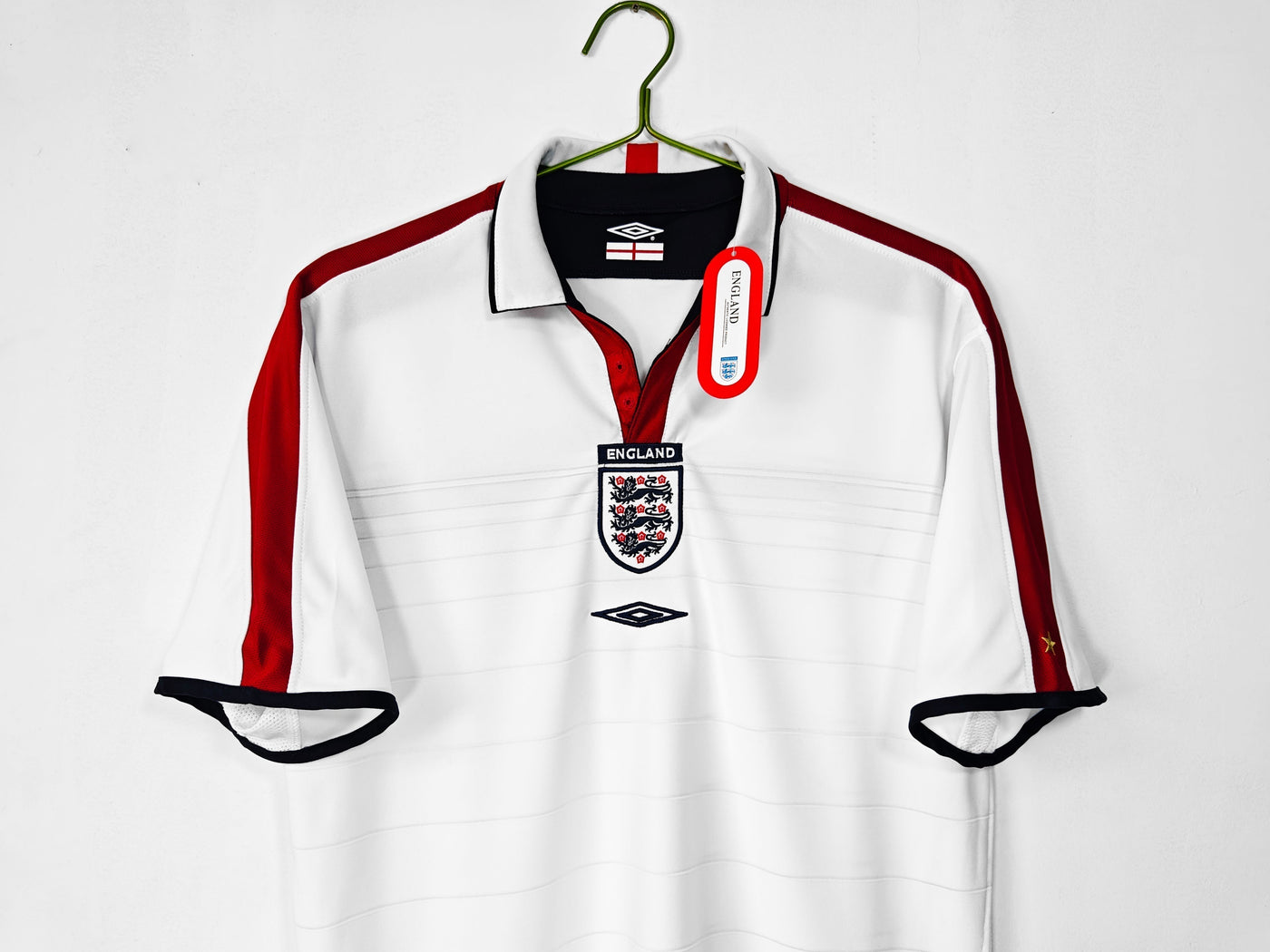 England 2004 Home Retro Shirt
