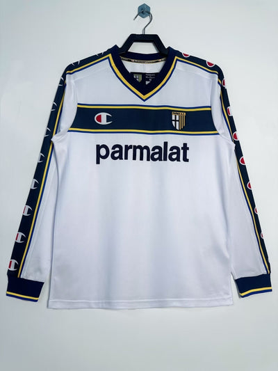 Parma 02/03 Away Retro Shirt - Long Sleeve