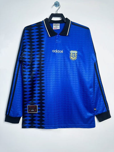Argentina 1994 Away Retro Shirt - Long Sleeve