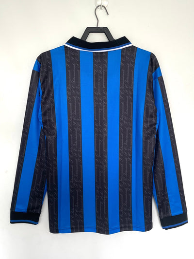 Inter Milan 97/98 Home Retro Shirt - Long Sleeve