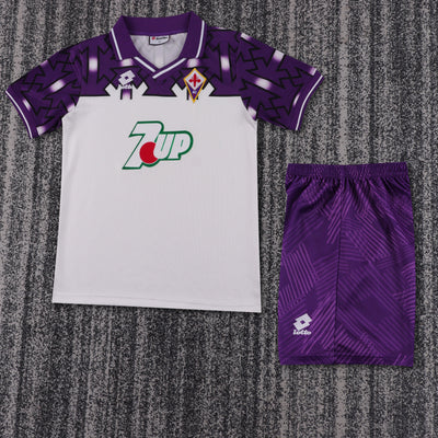 Fiorentina 92/93 Children's Away Retro Set