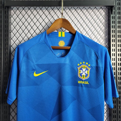 Brazil 2018 Away Retro Shirt