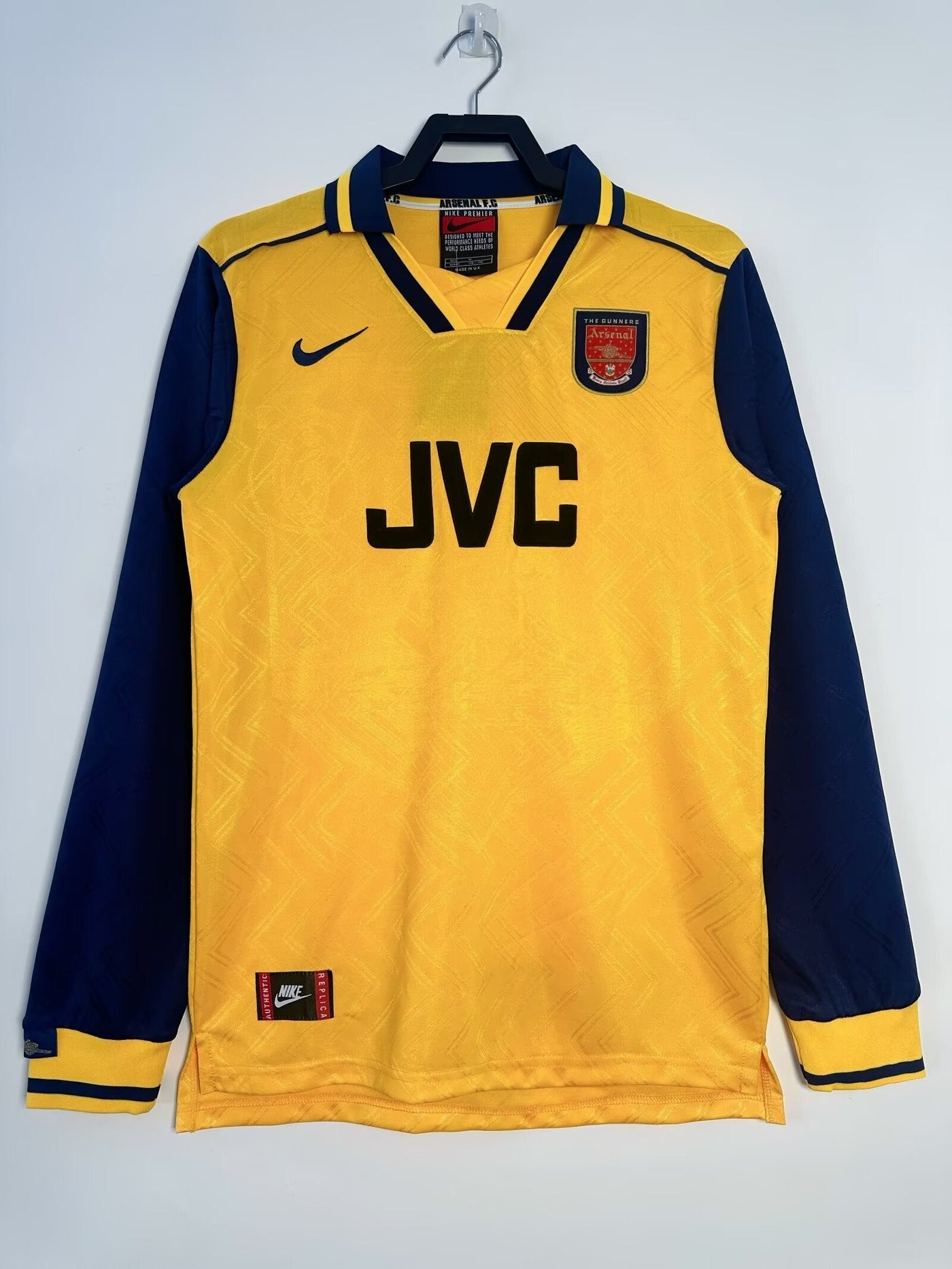 Arsenal 96/97 Away Retro Shirt - Long Sleeve