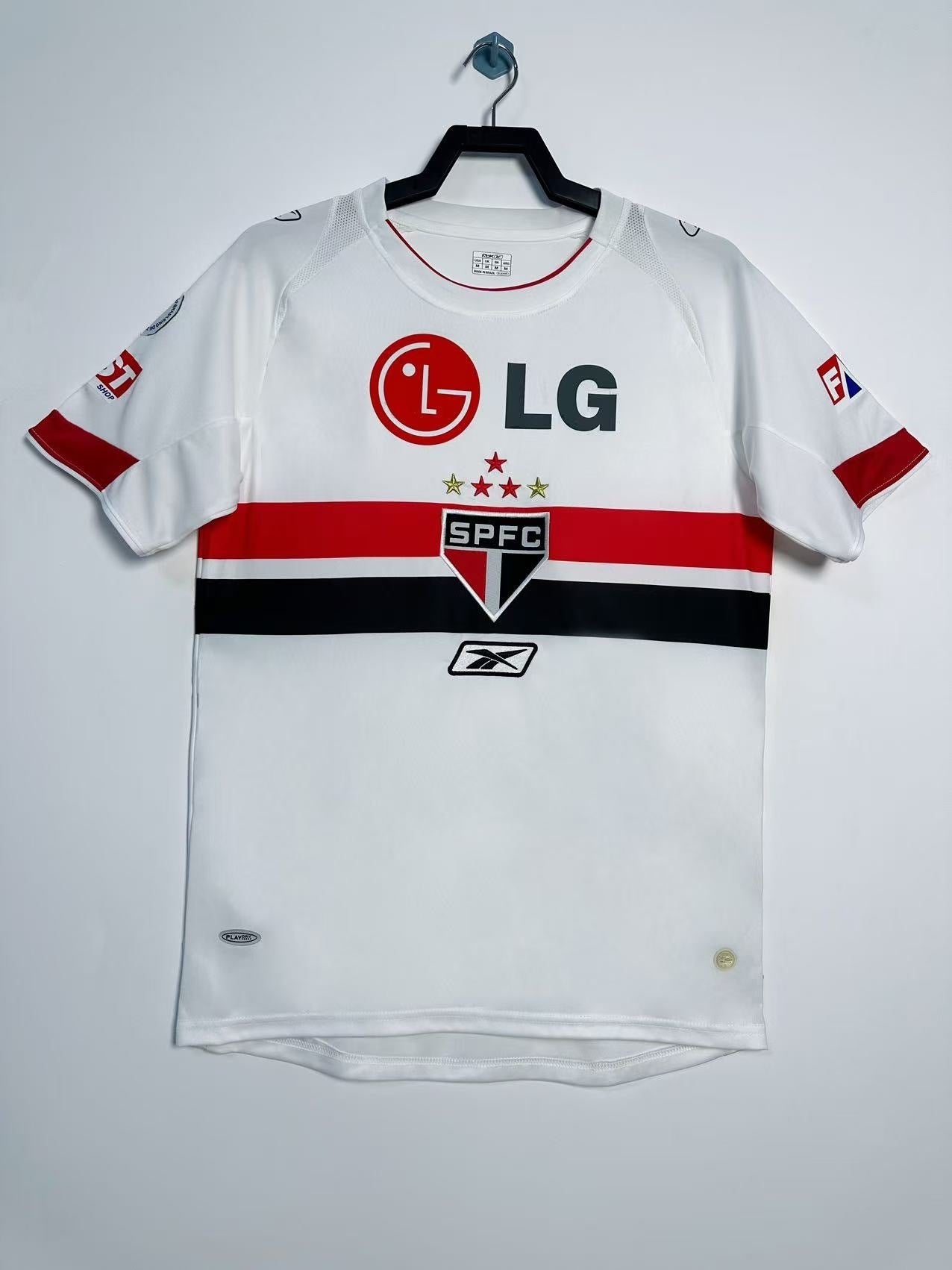 São Paulo 2007 Home Retro Shirt (+Patches)