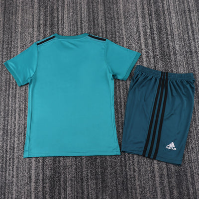 Real Madrid 17/18 Children's Third Retro Set