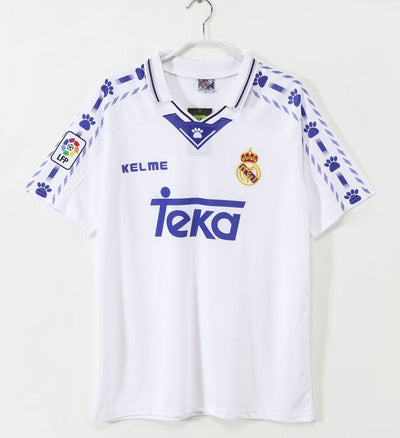 Real Madrid 1996∕97 Home Retro Shirt