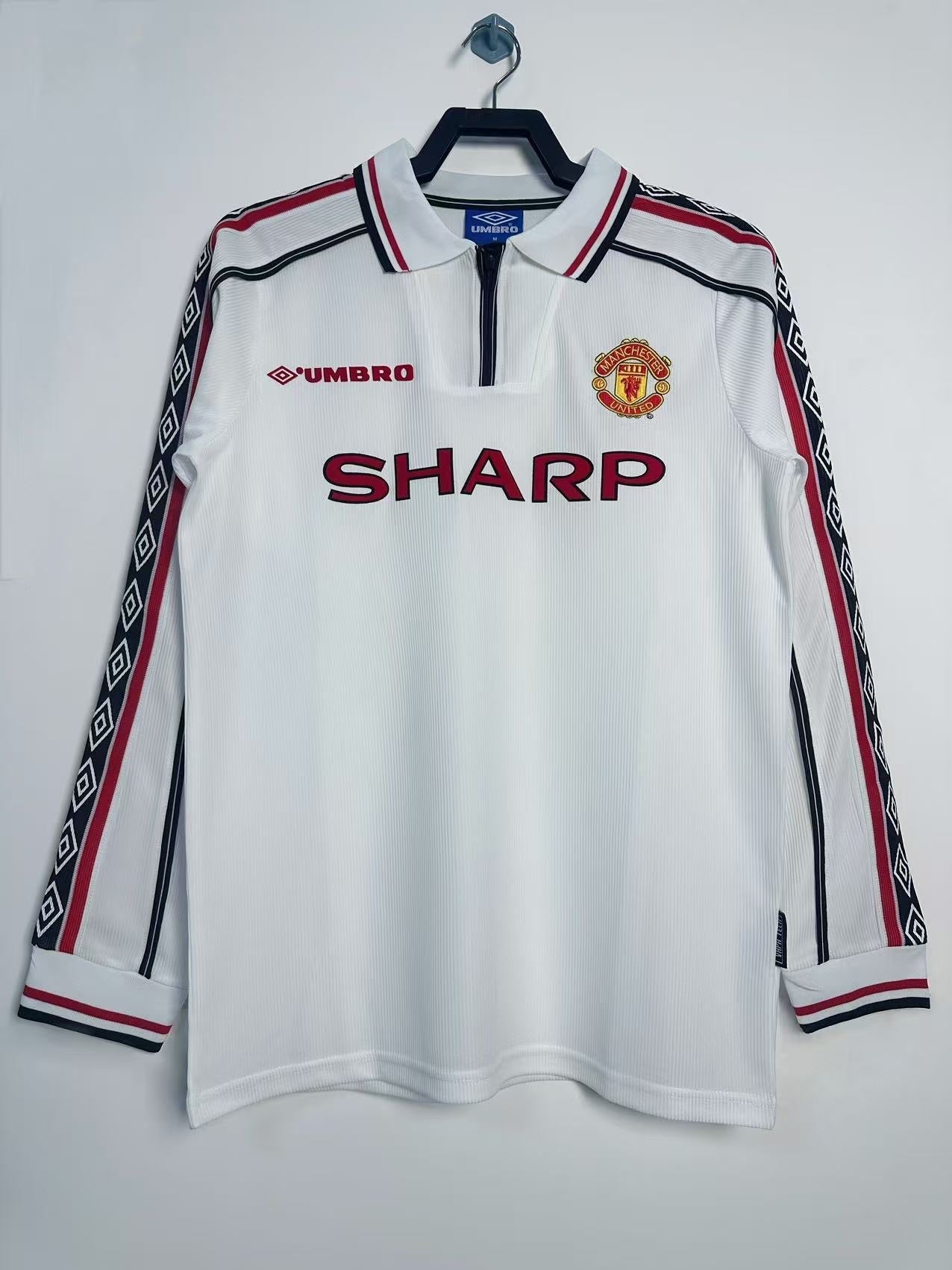Manchester United 1998 Away Retro Shirt - Long Sleeve
