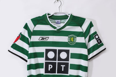 Sporting 03/04 Home Retro Shirt