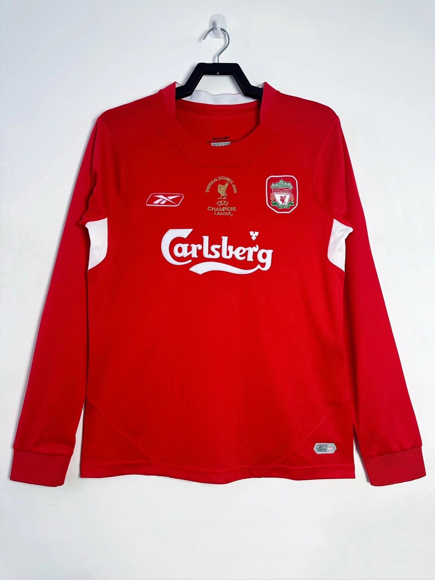 Liverpool 04/05 UCL Home Retro Shirt - Long Sleeve