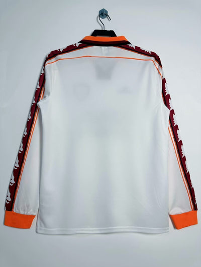 Roma 98/99 Away Retro Shirt - Long Sleeve