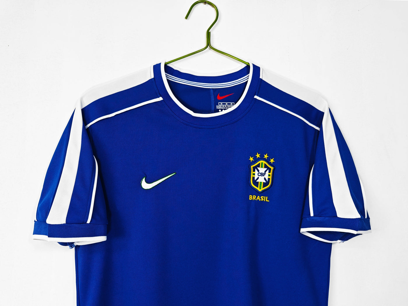 Brazil 1998 Retro Shirt - Blue