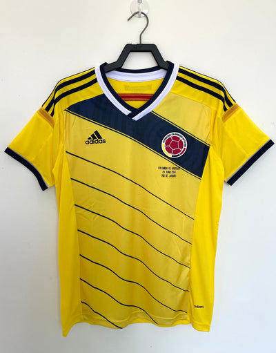 Colombia 2014 Home Retro Shirt