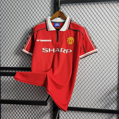 Umbro Man United 98/99 Home Retro Shirt - Red