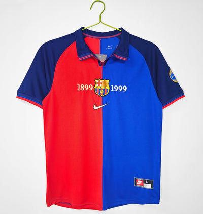 Barcelona 99/00 Home Retro Shirt
