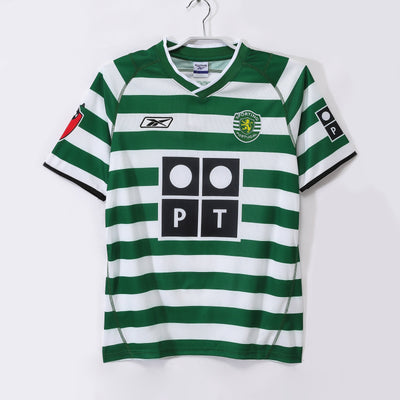 Sporting 03/04 Home Retro Shirt