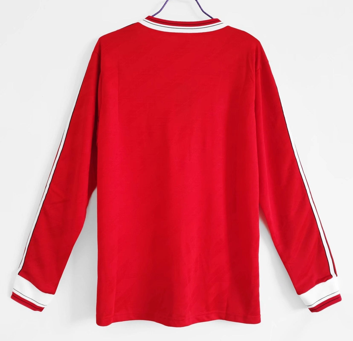 Manchester United 86/88 Home Retro Shirt - Long Sleeve