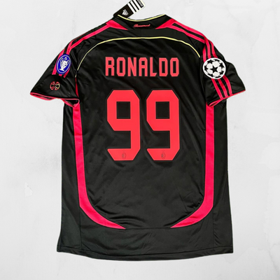 MIlan Retro 06/07 Third Shirt - Ronaldo Nazário #99 (+Patches)