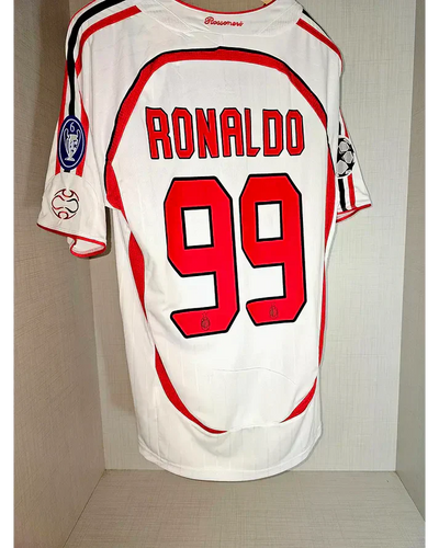 MIlan Retro 06/07 Away Shirt - Ronaldo Nazário #99 (+Patches)