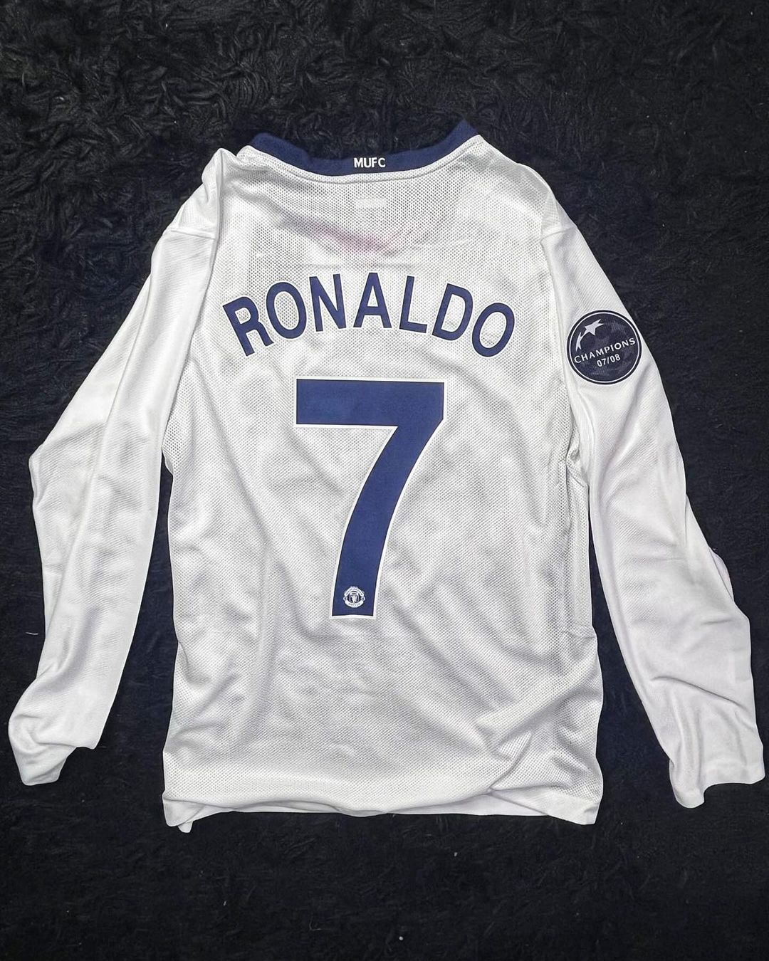 Manchester United 08/09 Away Retro Shirt - Ronaldo #7 (+Patches)