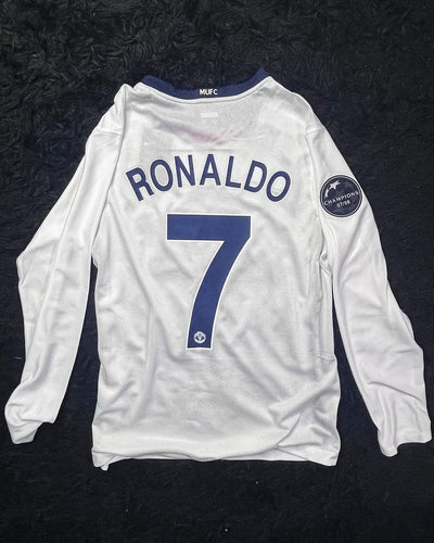 Manchester United 08/09 Away Retro Shirt - Ronaldo #7 (+Patches)